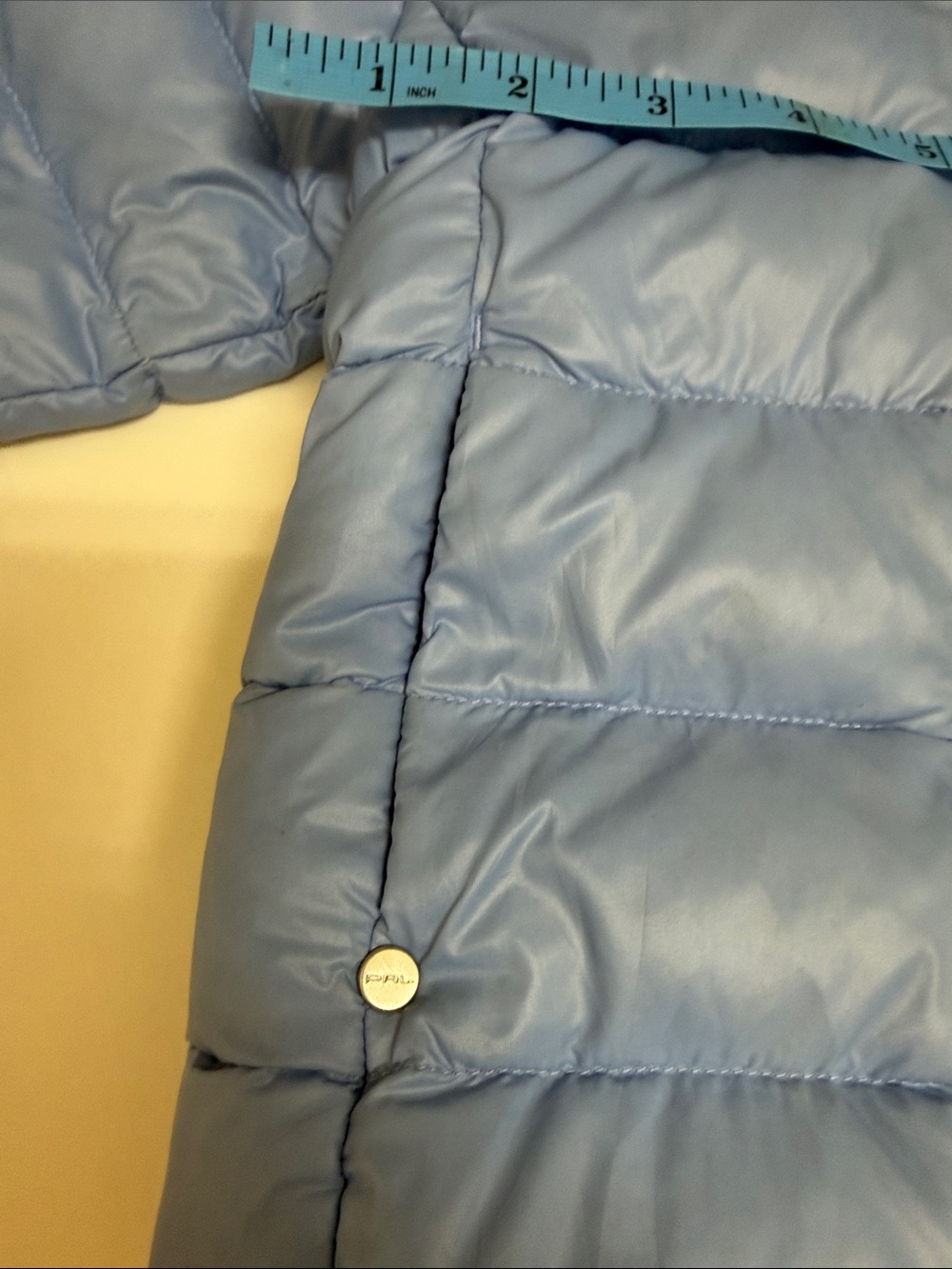 Polo by Ralph Lauren Baby Blue Hooded Puffer Jacket - Picture 8 of 11